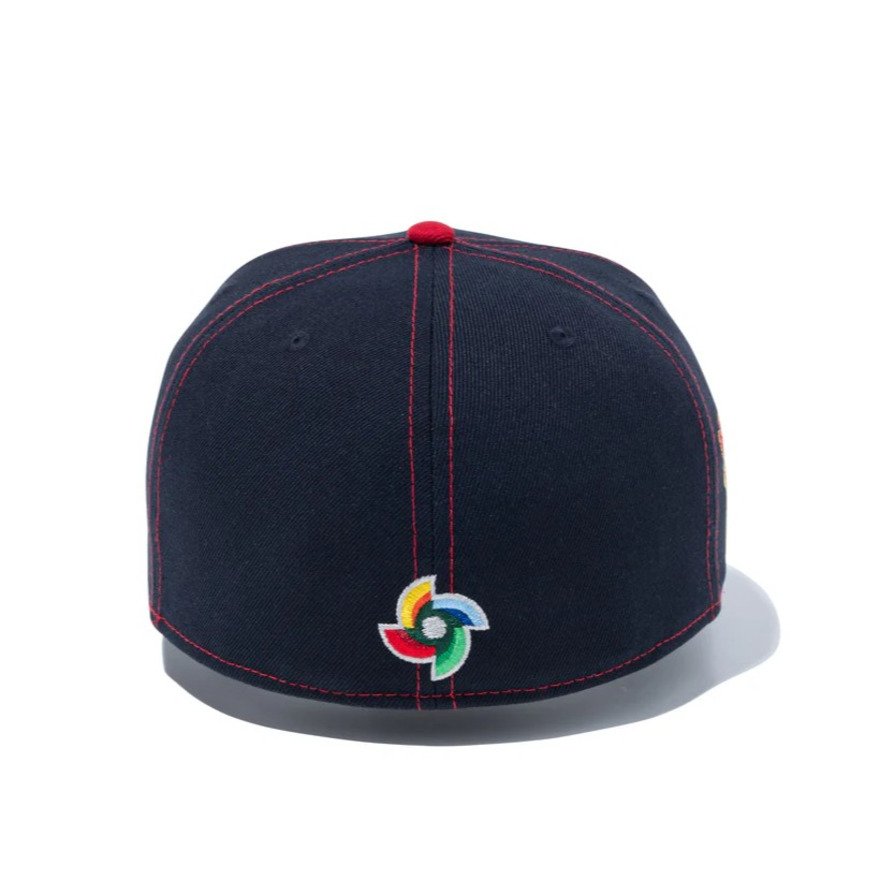 ニューエラ（NEW ERA）（メンズ、レディース）野球 帽子 キャップ 59FIFTY 2026 ワールドベースボールクラシック サムライジャパン プレーヤーズ ネイビー 15129659
