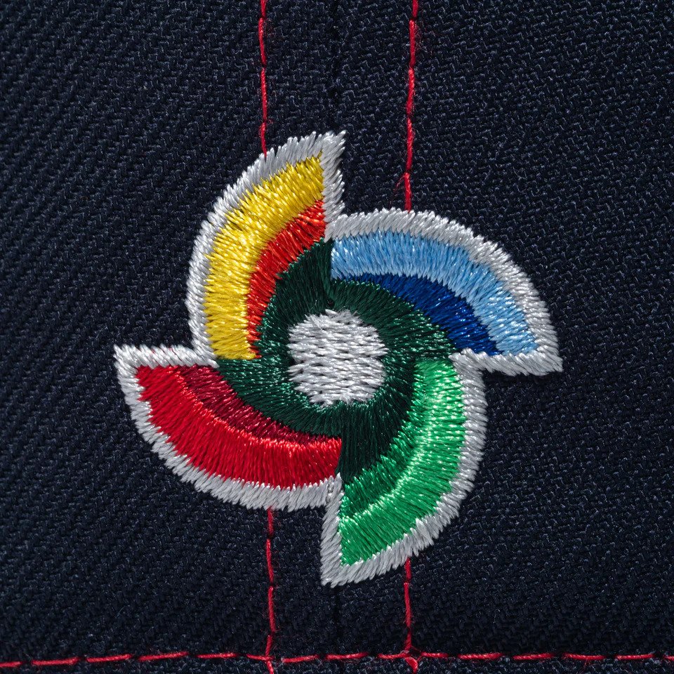 ニューエラ（NEW ERA）（メンズ、レディース）野球 帽子 キャップ 59FIFTY 2026 ワールドベースボールクラシック サムライジャパン プレーヤーズ ネイビー 15129659