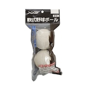 (メンズ)軟式用練習ボール M号 2個入 727G9ZK4021 Mゴウ2PC 自主練