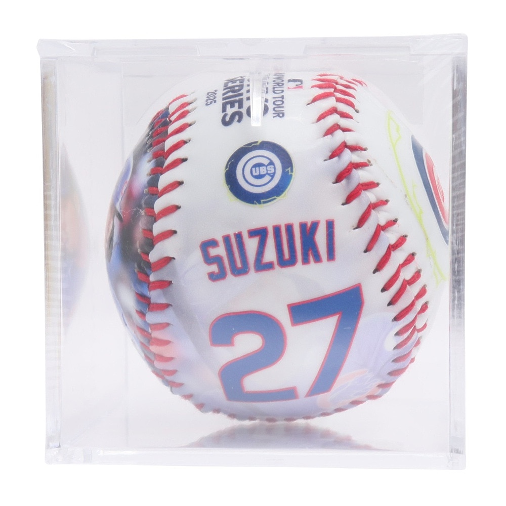 ローリングス（Rawlings）（メンズ、レディース、キッズ）【MLB 東京シリーズ】野球 ボール MLB WORLD TOUR TOKYO SERIES 鈴木誠也選手 レプリカボール 9426504 LPBBWTT5SS27