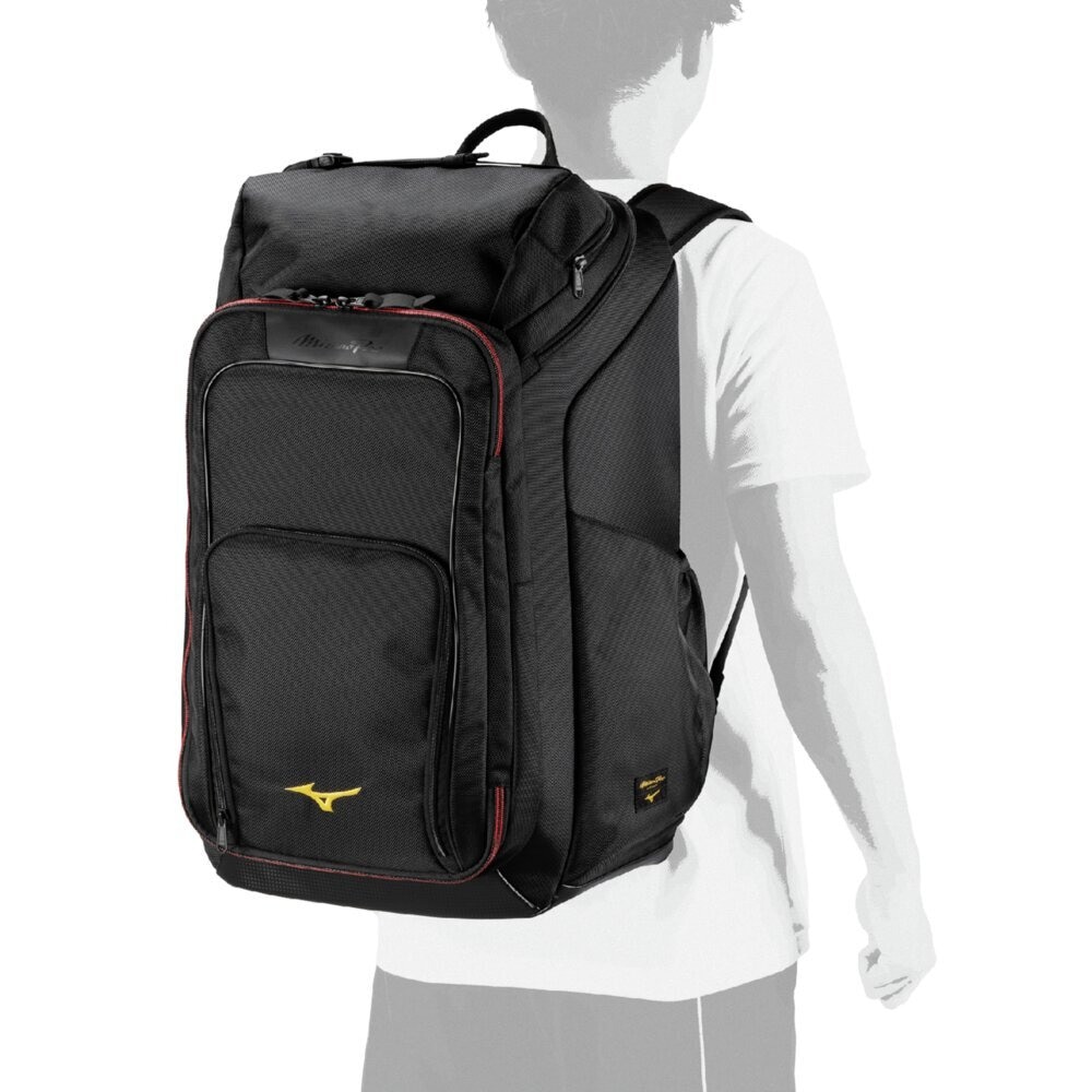 ミズノ（MIZUNO）（メンズ、レディース）野球 バッグ ミズノプロ オールインワンバックパック 45L 1FJDC90009 F