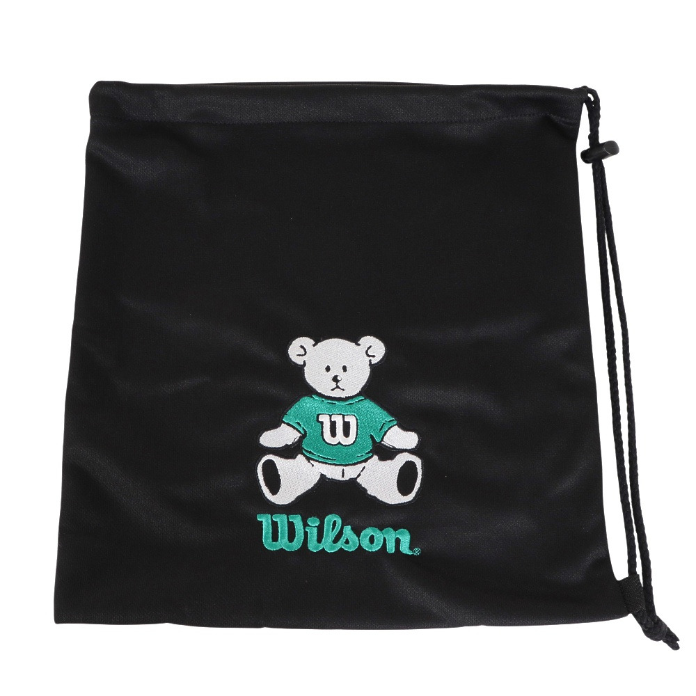 (メンズ、レディース)野球 ウイルソンベア グラブ袋 グリーン WILSON BEAR WB5745405 WB5745406