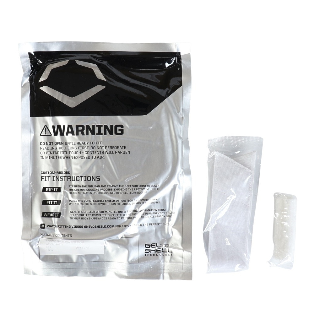 エボシールド（EVOSHIELD）（メンズ）カスタムフィット エルボーガード 右打者左打者兼用 WTV62JPWHLG