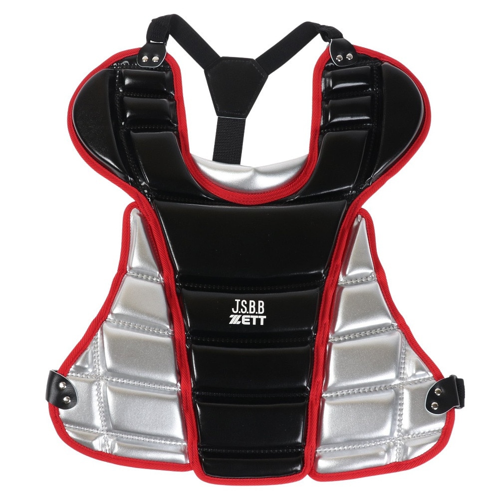 ゼット（ZETT）（メンズ、キッズ）野球 少年軟式キャッチャー 防具 4点セット BL7322-1913