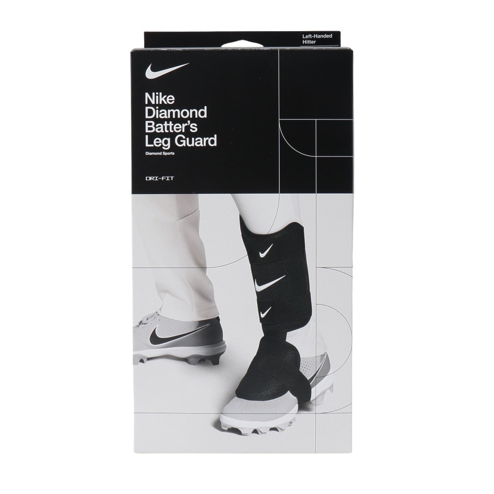 ナイキ（NIKE）（メンズ）野球 ダイアモンド レッグガード 左打者用 右足装着用 BA3006-091