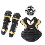 (メンズ)野球 軟式用 キャッチャー 防具 3点セット MPL1750-BK.G