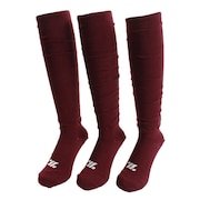 (メンズ)野球 3足組 カラーソックス ENG BK03CLG-6801 24~27cm