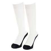 (キッズ)ジュニア ベースボール ツートーンカラーソックス 2足組 727PG0OK4037L WHT19