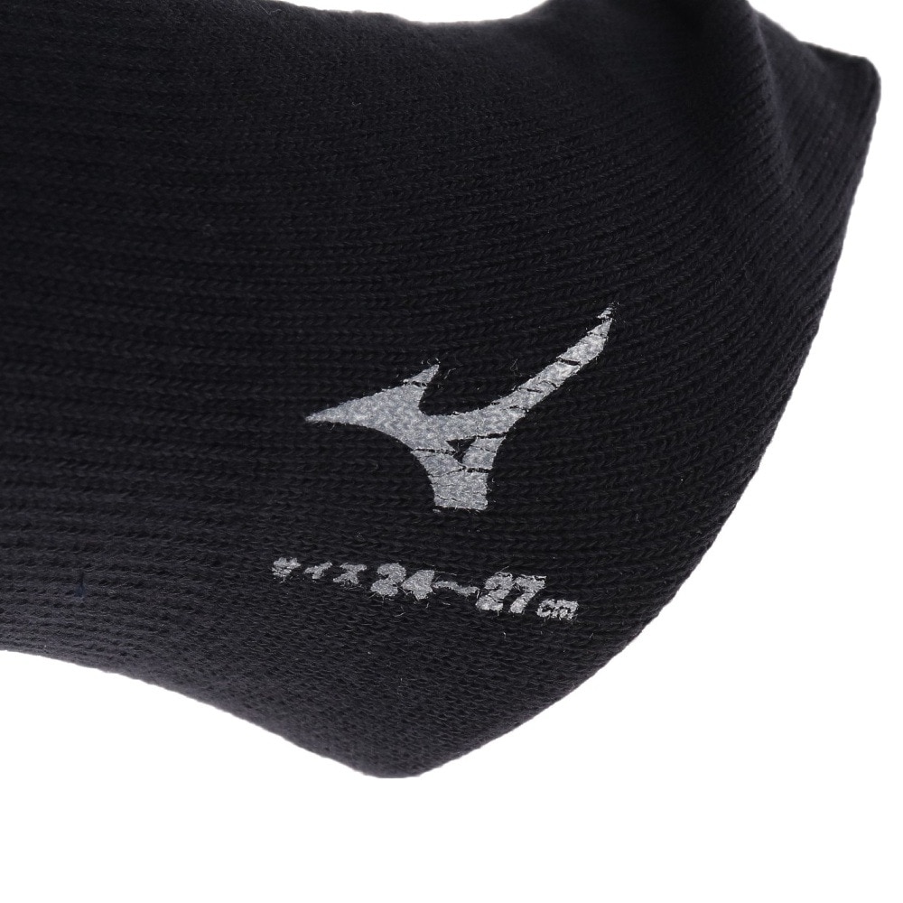 ミズノ（MIZUNO）（メンズ）野球 野球 カラーソックスロング 3足組 12JX2U1214 24-27 ネイビー