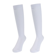 (メンズ、キッズ)野球 ベースボール ホワイト ロング丈 2足組 727PG3OK0001 WHT
