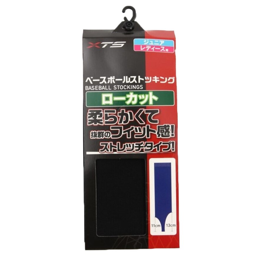  ローカットレギュラーストッキング 727G4OK005BLK