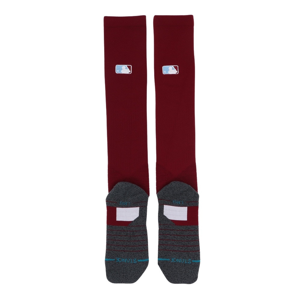 スタンス（STANCE）（メンズ）野球 DIAMOND PRO OTC ソックス M759C16DIA MAROON 速乾