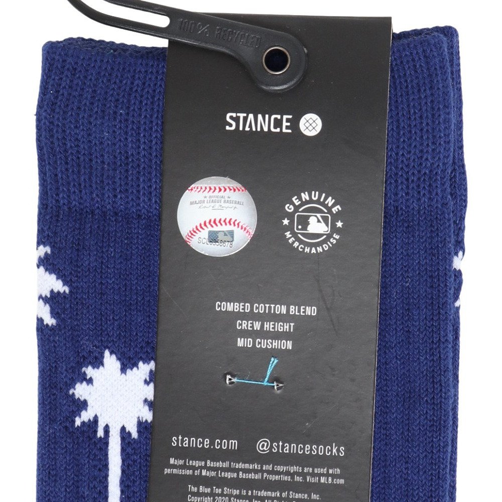 スタンス（STANCE）（メンズ）野球 LA SISTERS クルーソックス A545A22LAS BLU ロサンゼルス・ドジャース