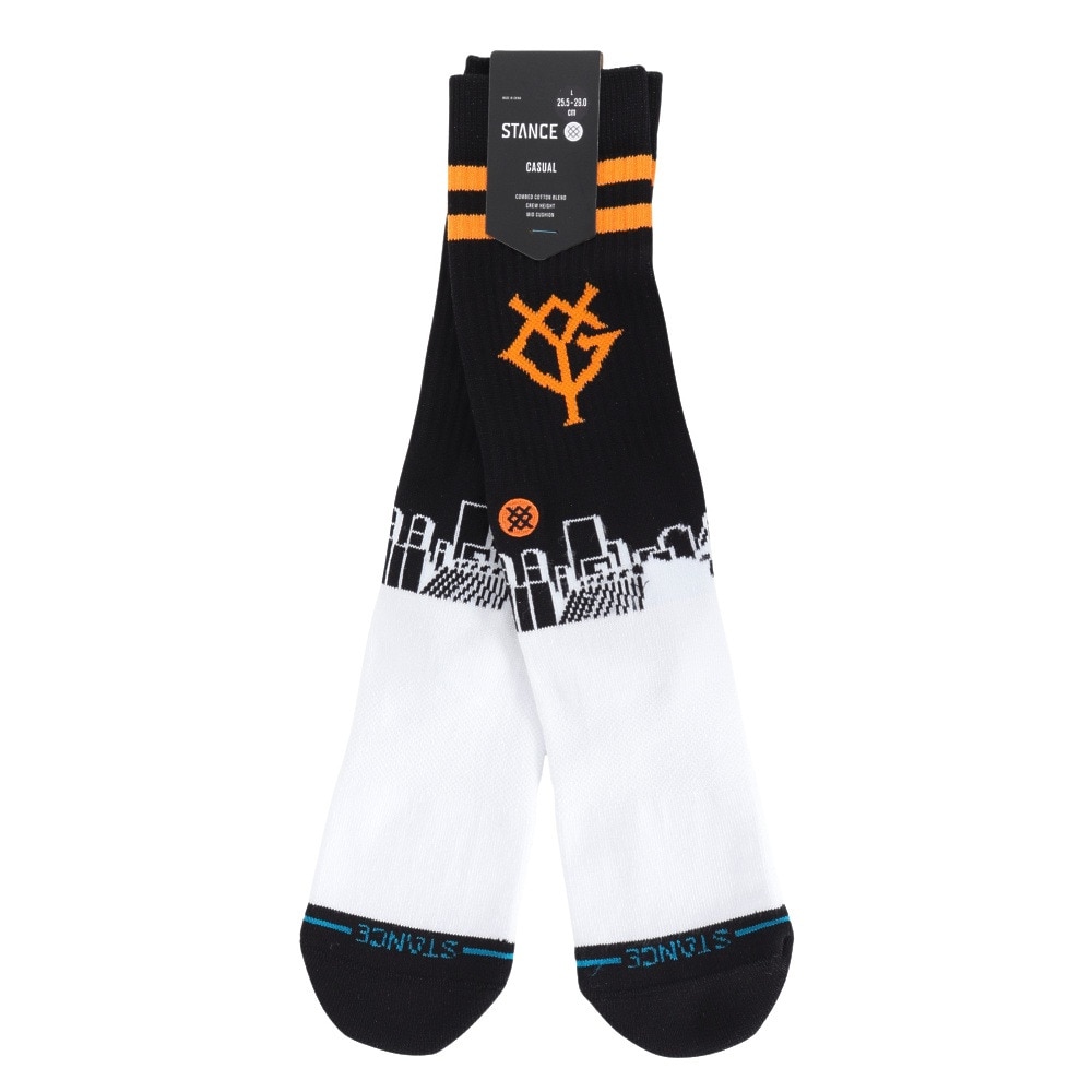スタンス（STANCE）（メンズ、レディース）野球 TOKYO GIANTS ソックス A556A24TOK BLK