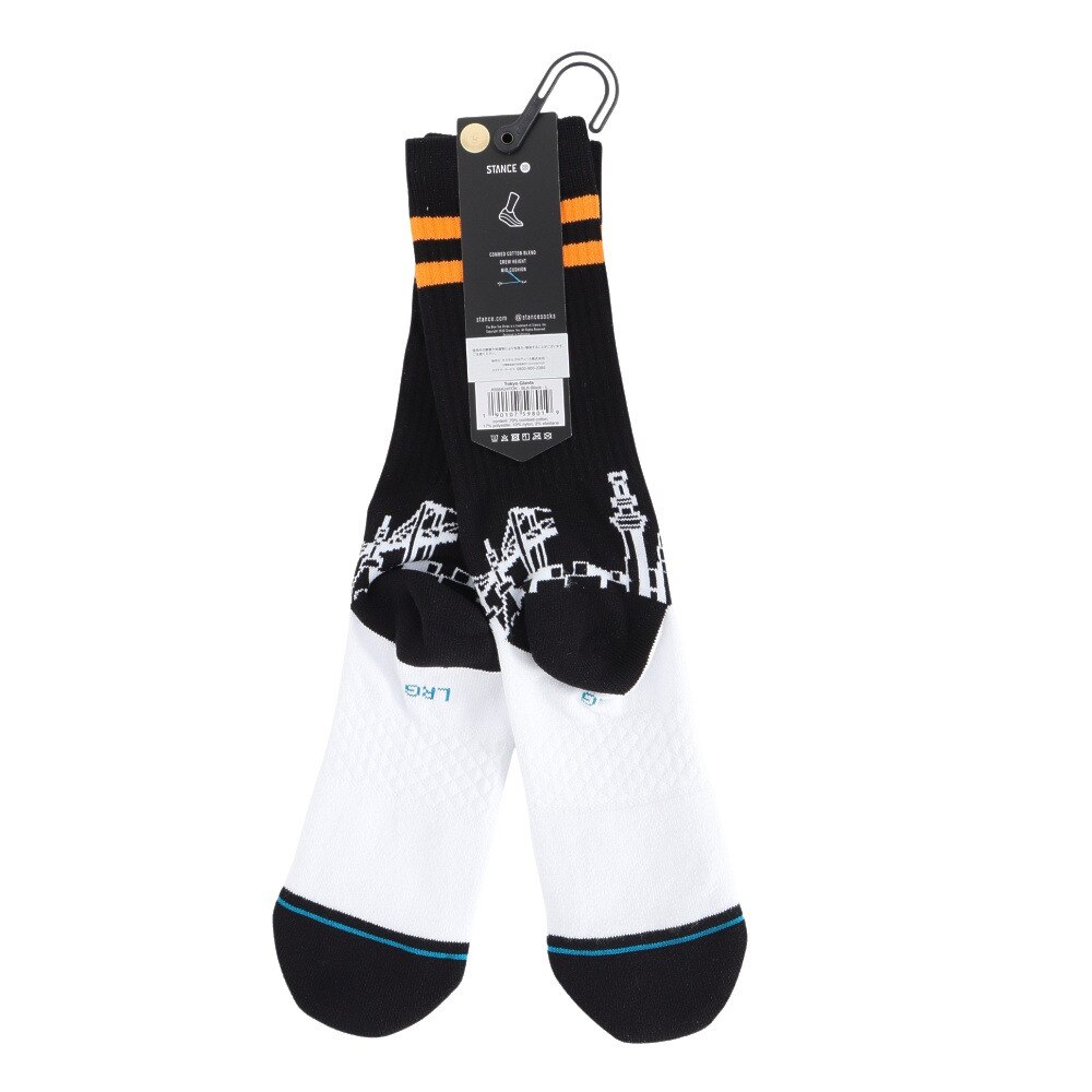 スタンス（STANCE）（メンズ、レディース）野球 TOKYO GIANTS ソックス A556A24TOK BLK