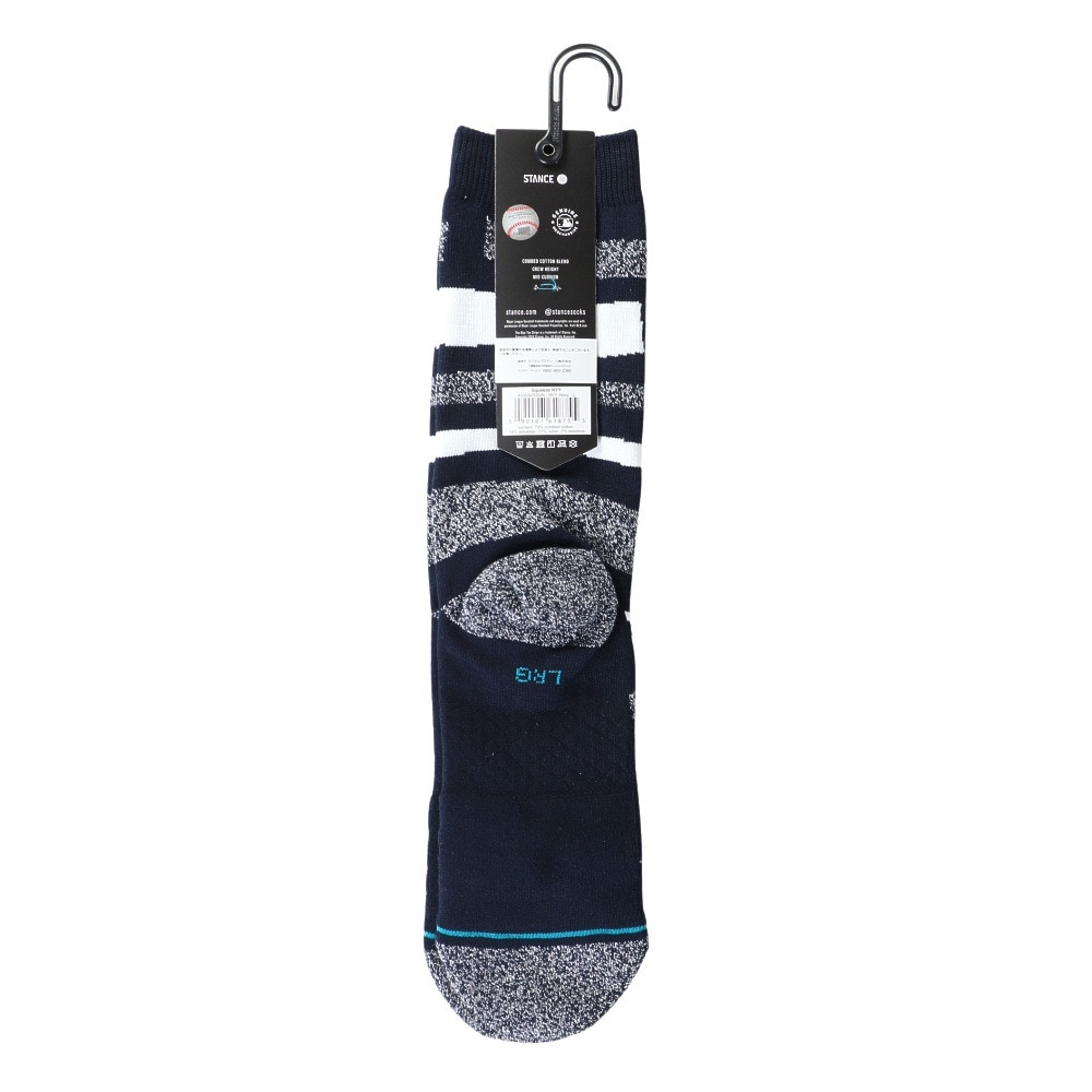 スタンス（STANCE）（メンズ）ニューヨーク・ヤンキース SQUEEZE 2025 MLB ソックス A555A25SQN NVY