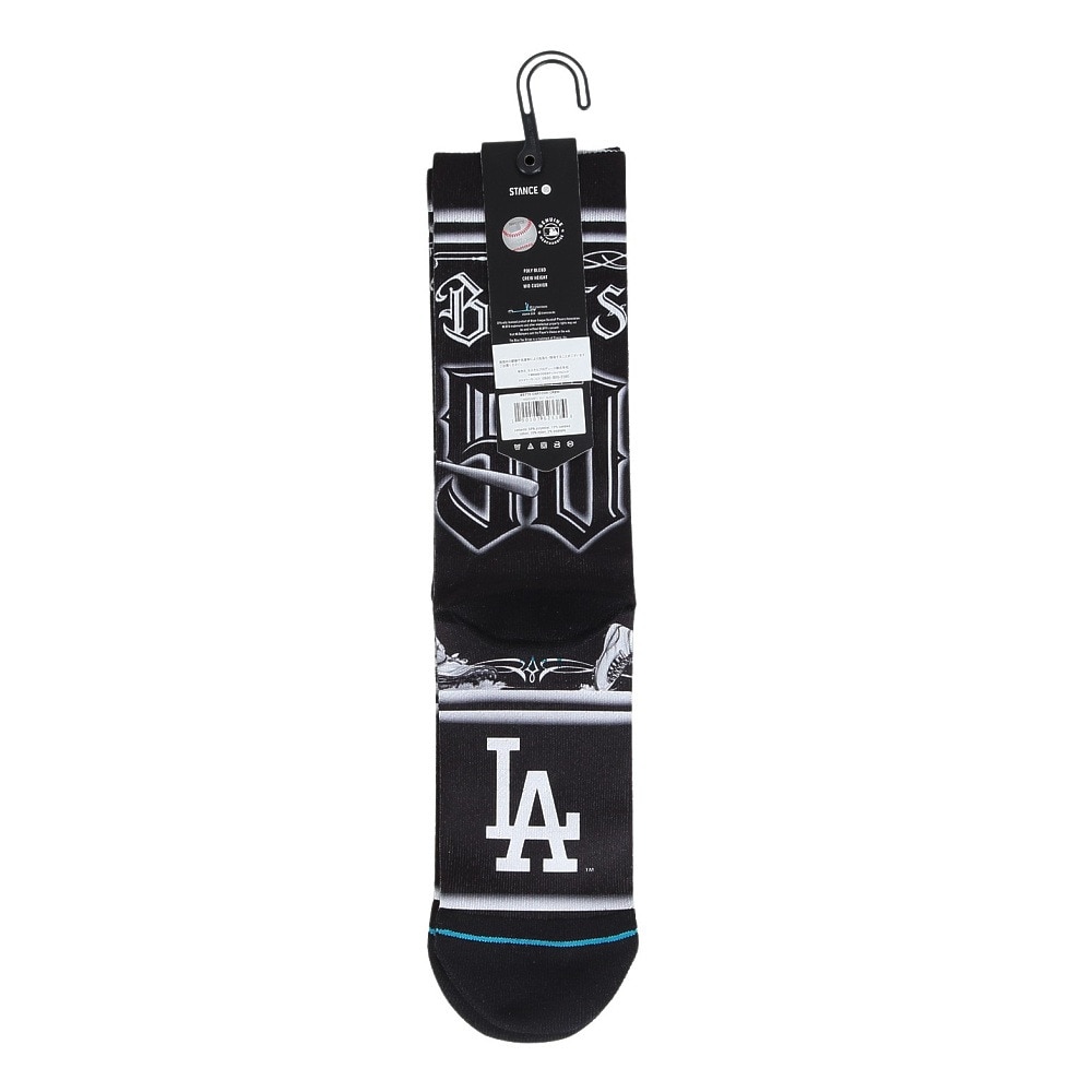 スタンス（STANCE）（メンズ）野球 ソックス BETTS CARTOON CREW A556B24BET BLK