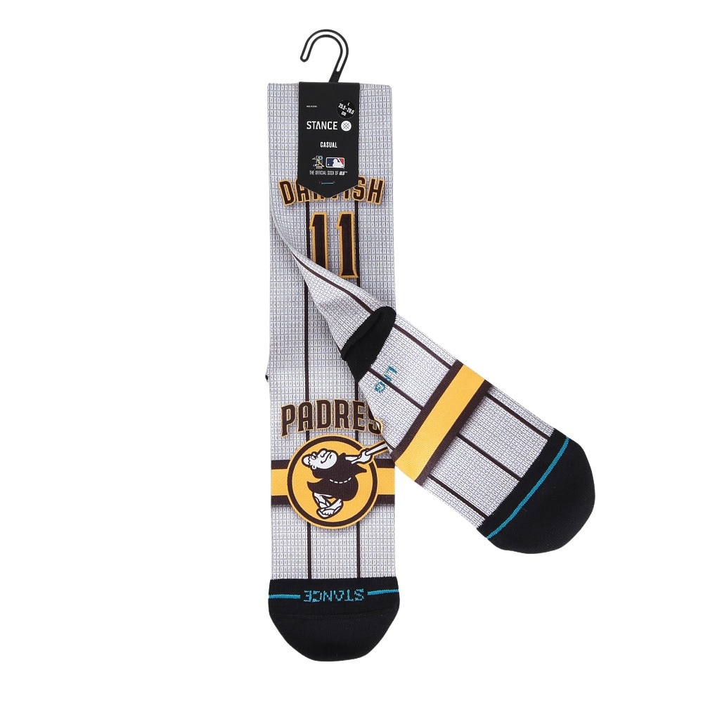 スタンス（STANCE）（メンズ）野球 ソックス JERSEY YU DARVISH A556B24JER YEL