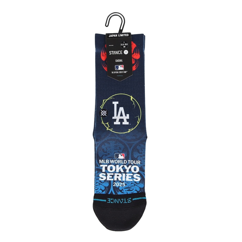 スタンス（STANCE）（メンズ、レディース）【MLB 東京シリーズ】野球 TOKYO SERIES 2025 クルー ソックス A556A25TOS DOD