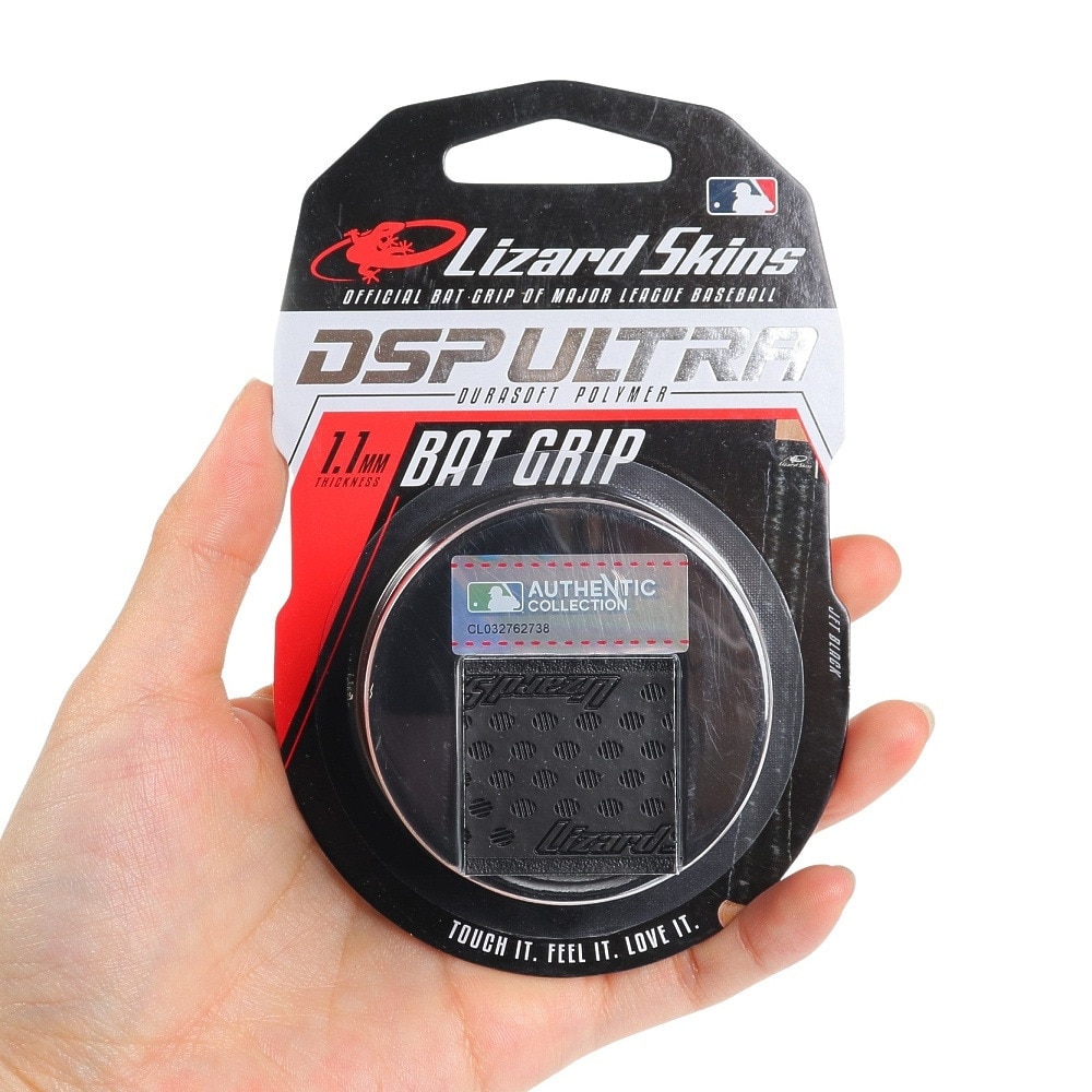 リザードスキン（Lizard Skins）（メンズ、レディース、キッズ）野球 バット グリップテープ DSP ULTRA 1.1mm JET BLACK
