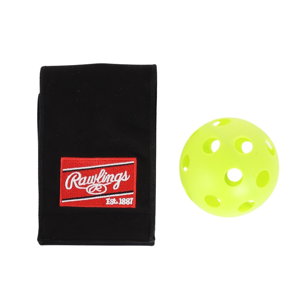 ローリングス（Rawlings）（メンズ、レディース、キッズ）野球 グラブベルト+型ボール EACL14S01-B/RD