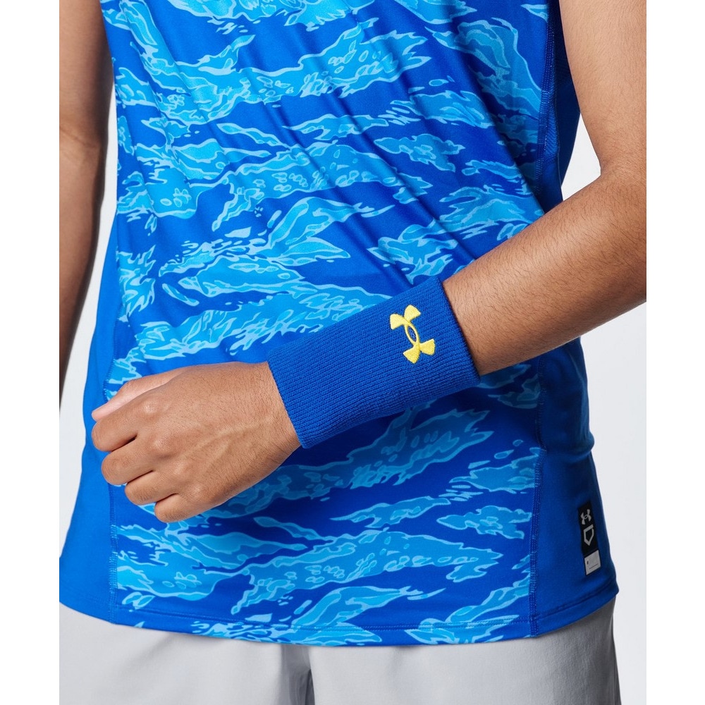 アンダーアーマー（UNDER ARMOUR）（メンズ）野球 モビリティ リストバンド 片腕用 1372155 400 速乾