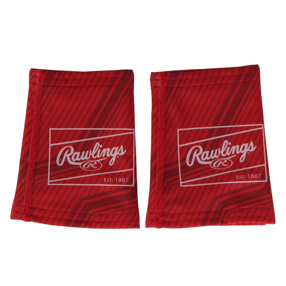 ローリングス（Rawlings）（メンズ）野球 両手用 リストバンド AAW14F01-RD
