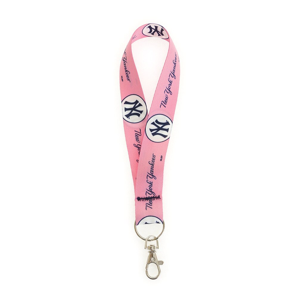  【大奉仕!多少のキズ汚れ有】Lanyard Key Strap 47460011 YANKEES 野球