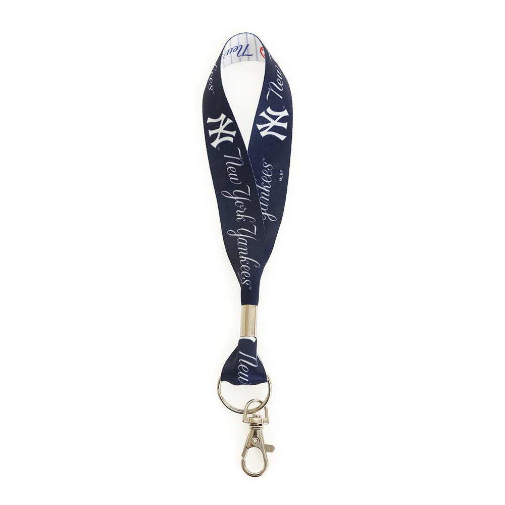  【大奉仕!多少のキズ汚れ有】Lanyard Key Strap 47507011 YANKEES 野球