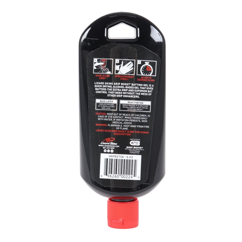 リザードスキン（Lizard Skins）（メンズ、レディース、キッズ）野球 バッター用すべり止め バッティングジェル GRIP BOOST BOTTLE GRPBST06 速乾