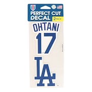 (メンズ、レディース)野球 ドジャース 大谷翔平選手 転写シート ドジャース オオタニショウヘイ デカールステッカー