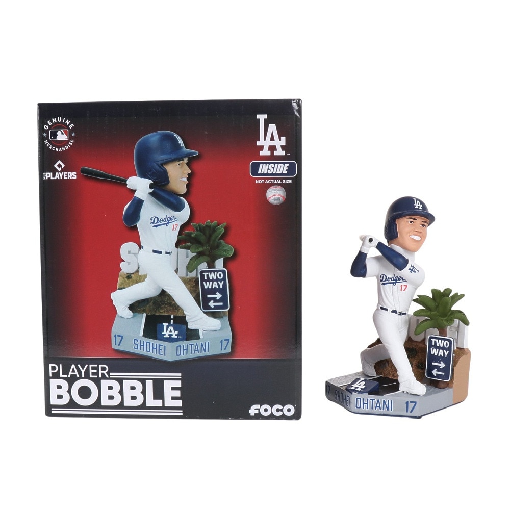 大谷翔平 ボブルヘッド MLB公式 DODGERS アウェーユユニフォーム