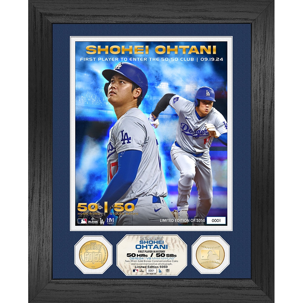 ハイランドミント 大谷翔平 50/50記念 コイン＆フォトミント 記念