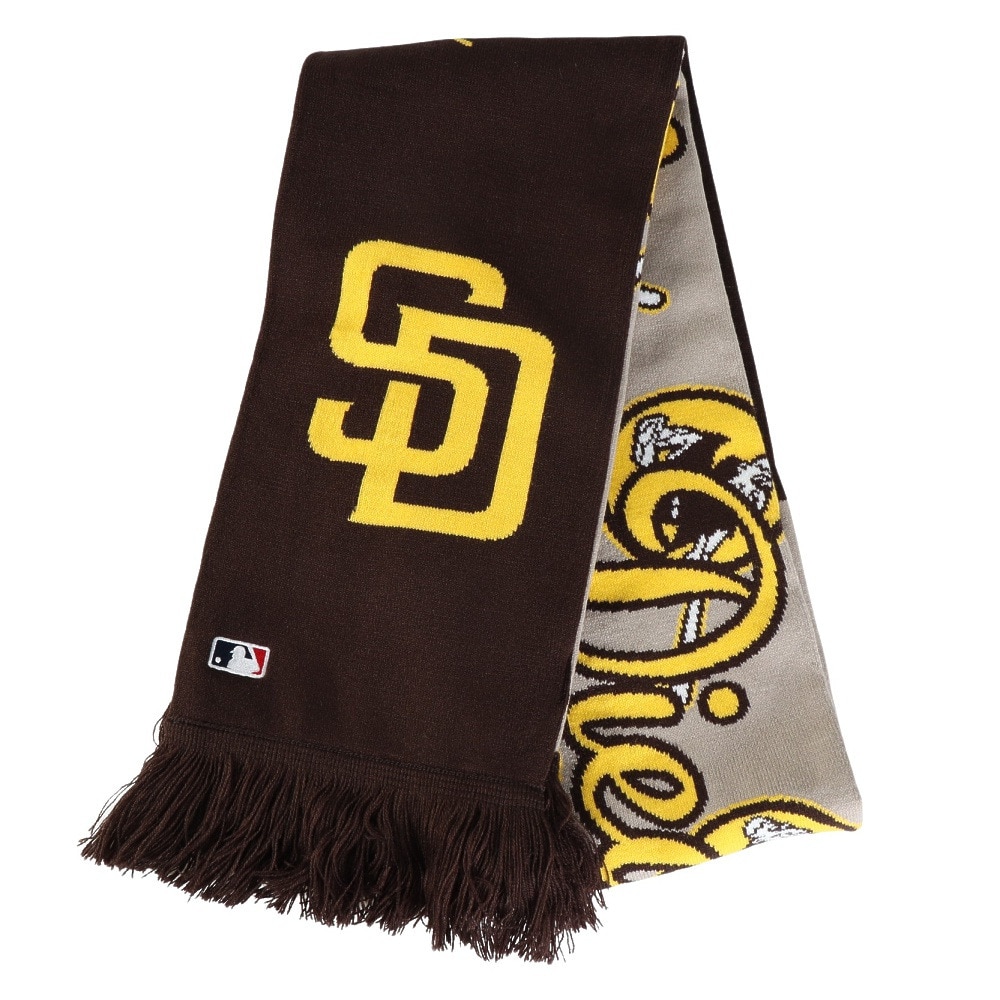 エムエルビー（MLB）（メンズ、レディース）野球 メジャーリーグ マフラー サンディエゴ・パドレス SD-SCF03