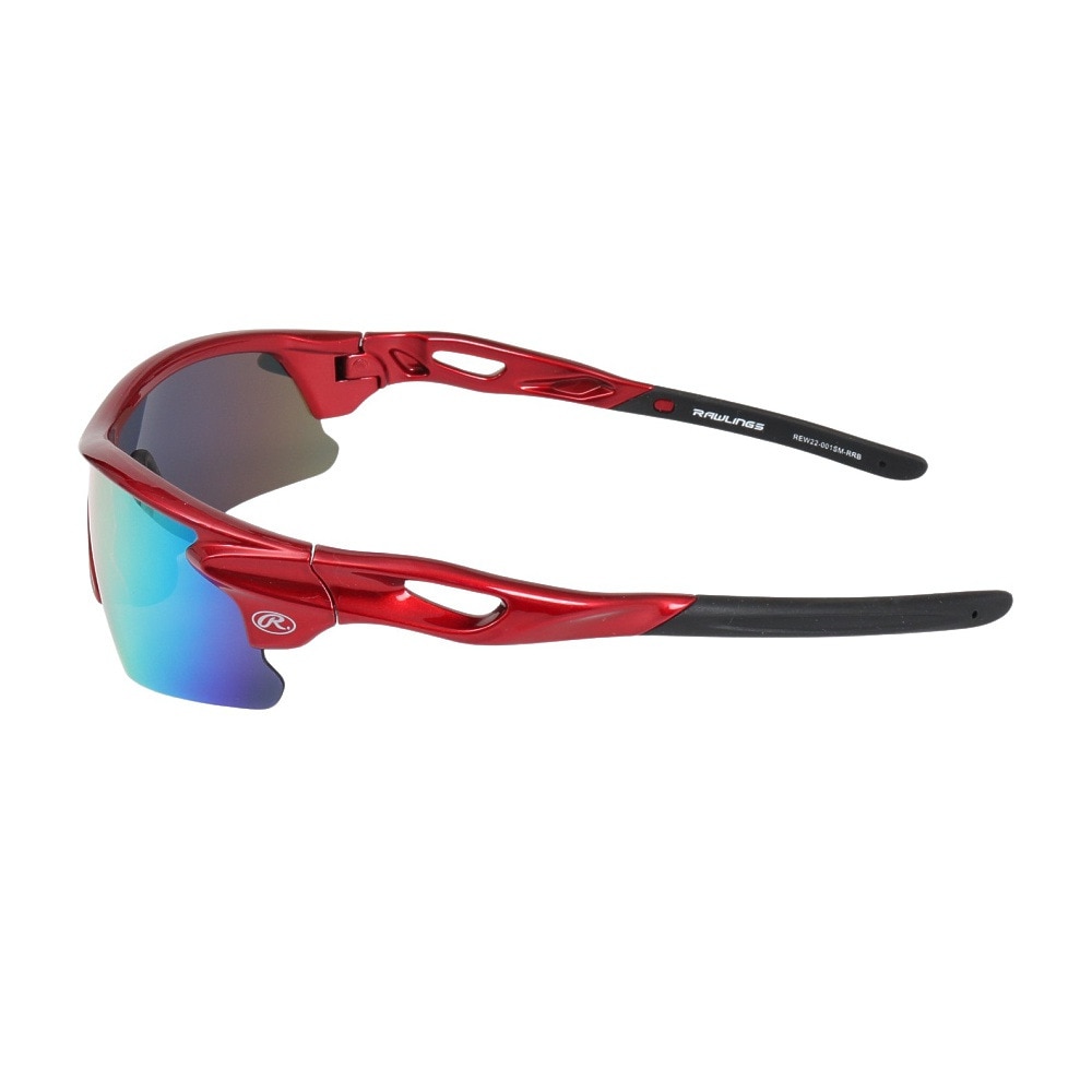 ローリングス（Rawlings）（メンズ）野球 サングラス 一眼・偏光レンズ ミラーレンズ UV REW22-001SM-RRB