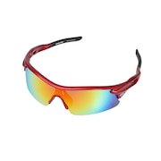 (メンズ)野球 サングラス 一眼・偏光レンズ ミラーレンズ UV REW22-001SM-RRB