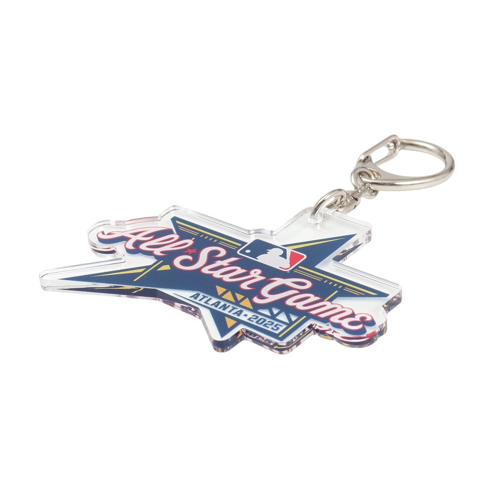 エムエルビー（MLB）（メンズ、レディース、キッズ）野球 2025 オールスターゲーム ロゴクリアキーホルダー 4571665865960