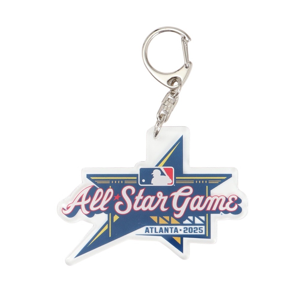 エムエルビー（MLB）（メンズ、レディース、キッズ）野球 2025 オールスターゲーム ロゴクリアキーホルダー 4571665865960