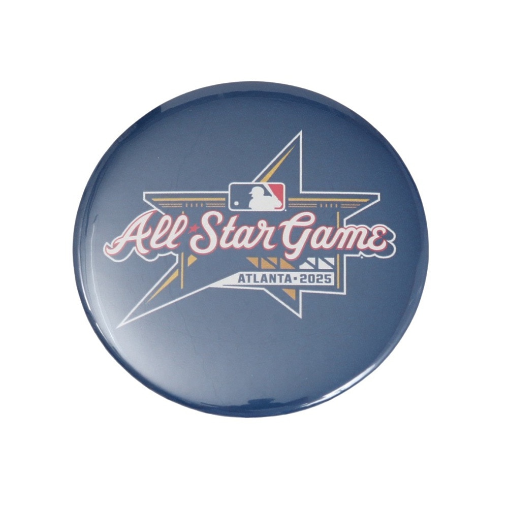 エムエルビー（MLB）（メンズ、レディース、キッズ）野球 2025 オールスターゲーム ロゴ缶バッジ 4571665866011