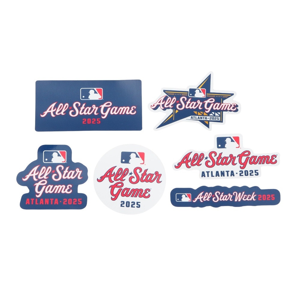 エムエルビー（MLB）（メンズ、レディース、キッズ）野球 2025 オールスターゲーム ステッカー 6種セット 4571665866035