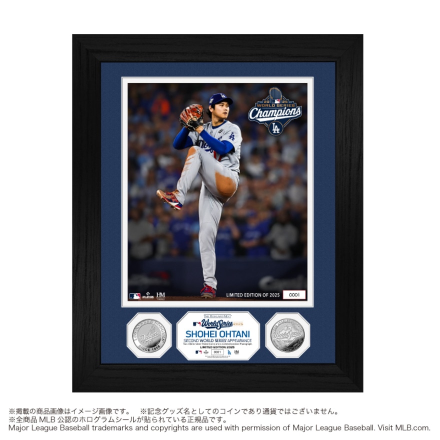 ショウヘイ・オオタニ ワールドシリーズ記念 ドジャース ワールドシリーズ 2025 優勝記念グッズ 先行予約受付中