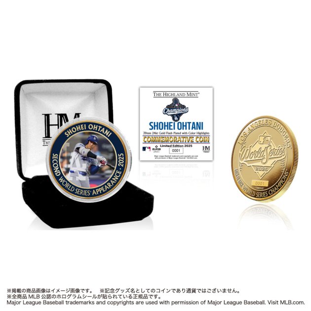 ハイランドミント（The Highland Mint） MLB ドジャース 大谷翔平 