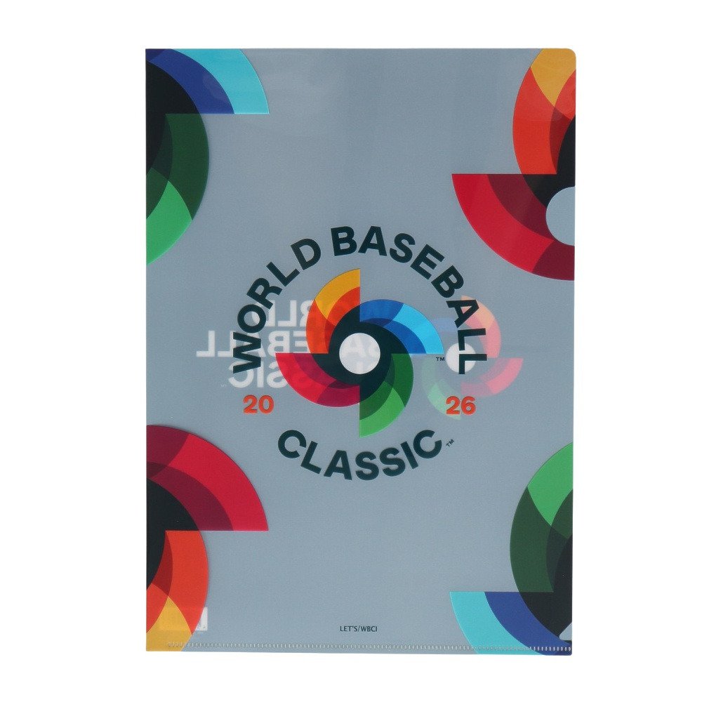 エムエルビー（MLB）（メンズ、レディース、キッズ）野球 侍ジャパン 26 WBC クリアファイル 2枚セット 4571651531763