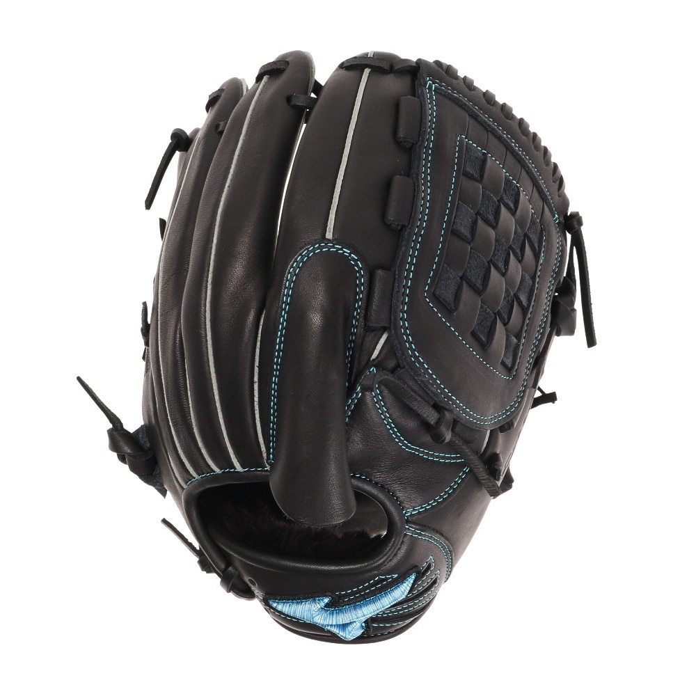 ミズノ（MIZUNO）（メンズ、レディース）ソフトボール用グラブ セレクトナインプロフェッショナル プレミアムモデル ピッチャー ダイバーシティブルー  1AJGS25811 092