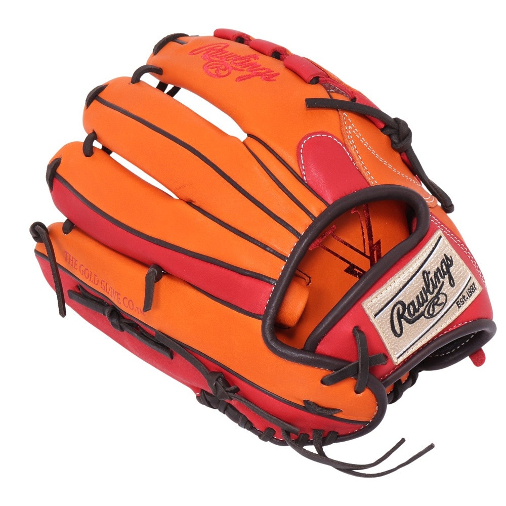 ローリングス（Rawlings）（レディース）ソフトボール用グラブ グローブ 投手用 HOH DP COLORS for WOMEN GS4HDKM5-ORG/SC