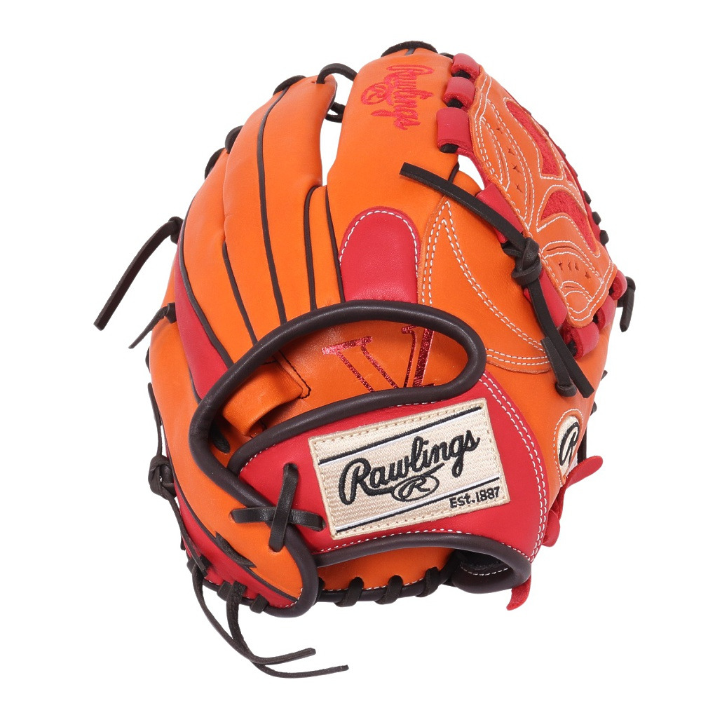 ローリングス（Rawlings）（レディース）ソフトボール用グラブ グローブ 投手用 HOH DP COLORS for WOMEN GS4HDKM5-ORG/SC