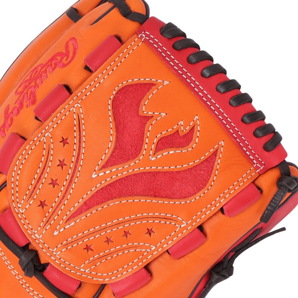 ローリングス（Rawlings）（レディース）ソフトボール用グラブ グローブ 投手用 HOH DP COLORS for WOMEN GS4HDKM5-ORG/SC