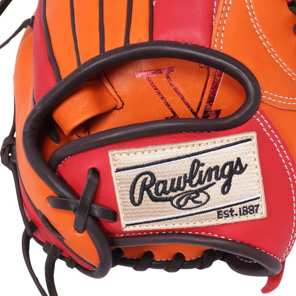 ローリングス（Rawlings）（レディース）ソフトボール用グラブ グローブ 投手用 HOH DP COLORS for WOMEN GS4HDKM5-ORG/SC