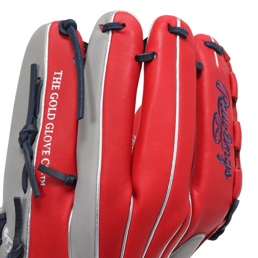 ローリングス（Rawlings）（レディース）ソフトボール用グラブ グローブ 投手用 女性専用 HOH DP COLORS GS5HDKM5-SC/GRY