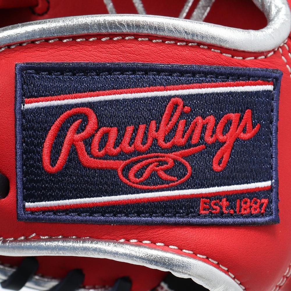 ローリングス（Rawlings）（レディース）ソフトボール用グラブ グローブ 投手用 女性専用 HOH DP COLORS GS5HDKM5-SC/GRY